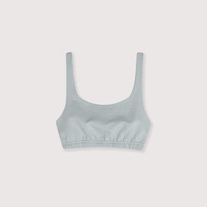NWT Oak + Fort BRALETTE Misty Blue